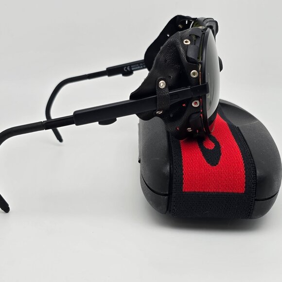 *SOLD* Cebe 495 43 Walter Cecchinel Black Frame Green 4000 Glass Lens Sunglasses - Picture 6 of 16